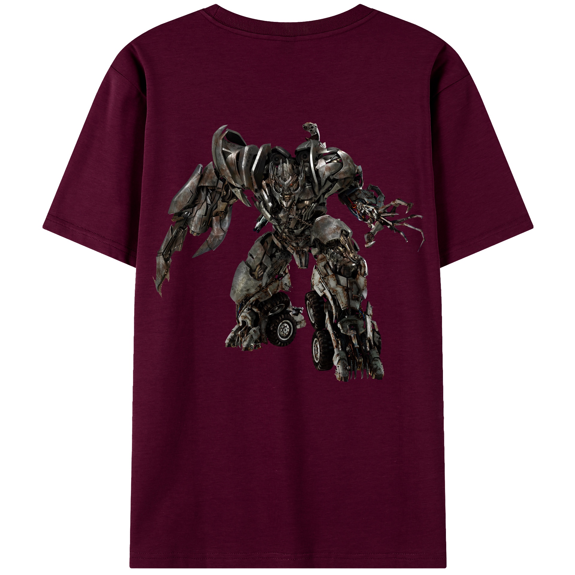 （画像用） Transformers トランスフォーマー レディース半袖Tシャツ(バックプリント)